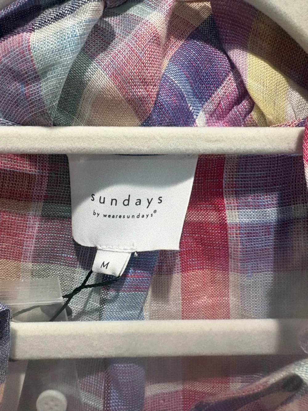 Sundays Gaelle Linen Sleeveless Swing Mini Dress - Picture 6 of 12